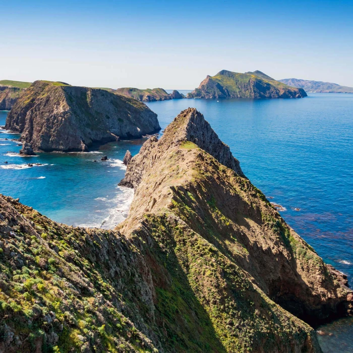 An image of cliffs and the ocean